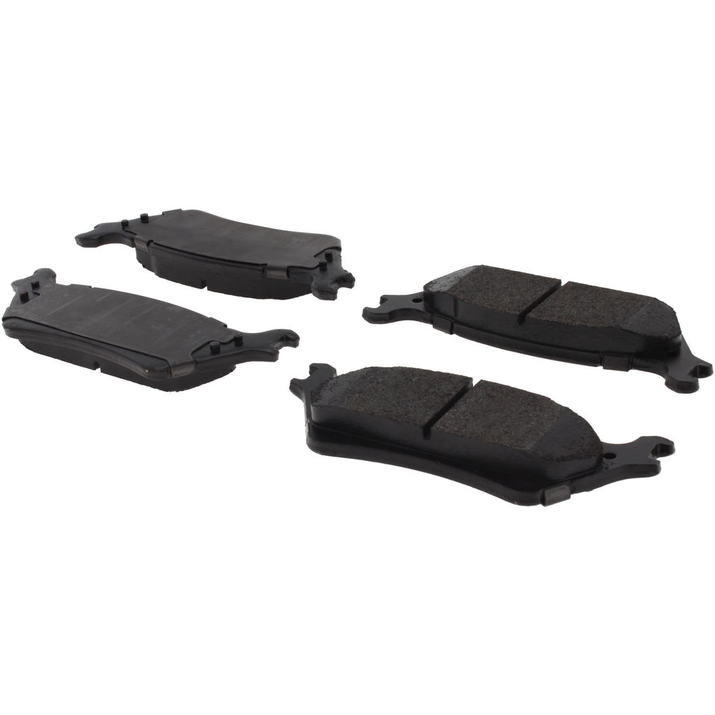 Posi Quiet Extended Wear Disc Brake Pad, with Shims and Hardware, 2-Wheel Set