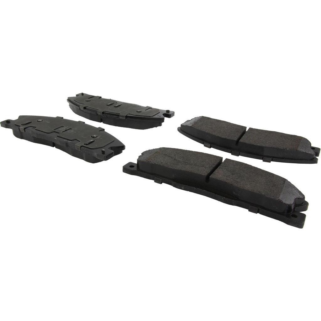 Posi Quiet Extended Wear Disc Brake Pad, with Shims and Hardware, 2-Wheel Set