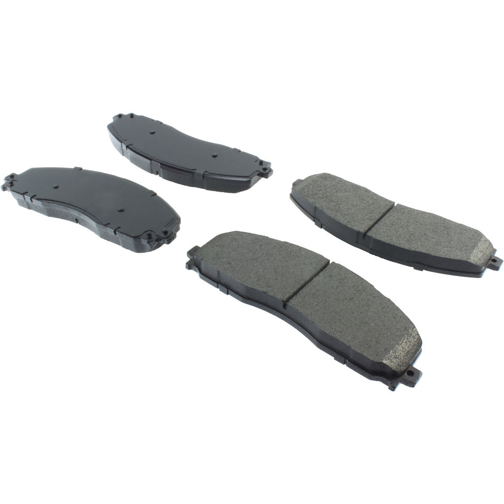 Posi Quiet Extended Wear Disc Brake Pad, with Shims and Hardware, 2-Wheel Set