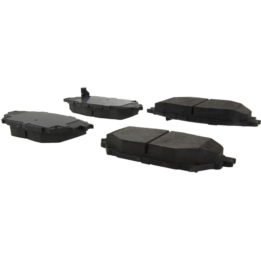Posi Quiet Extended Wear Disc Brake Pad, with Shims and Hardware, 2-Wheel Set