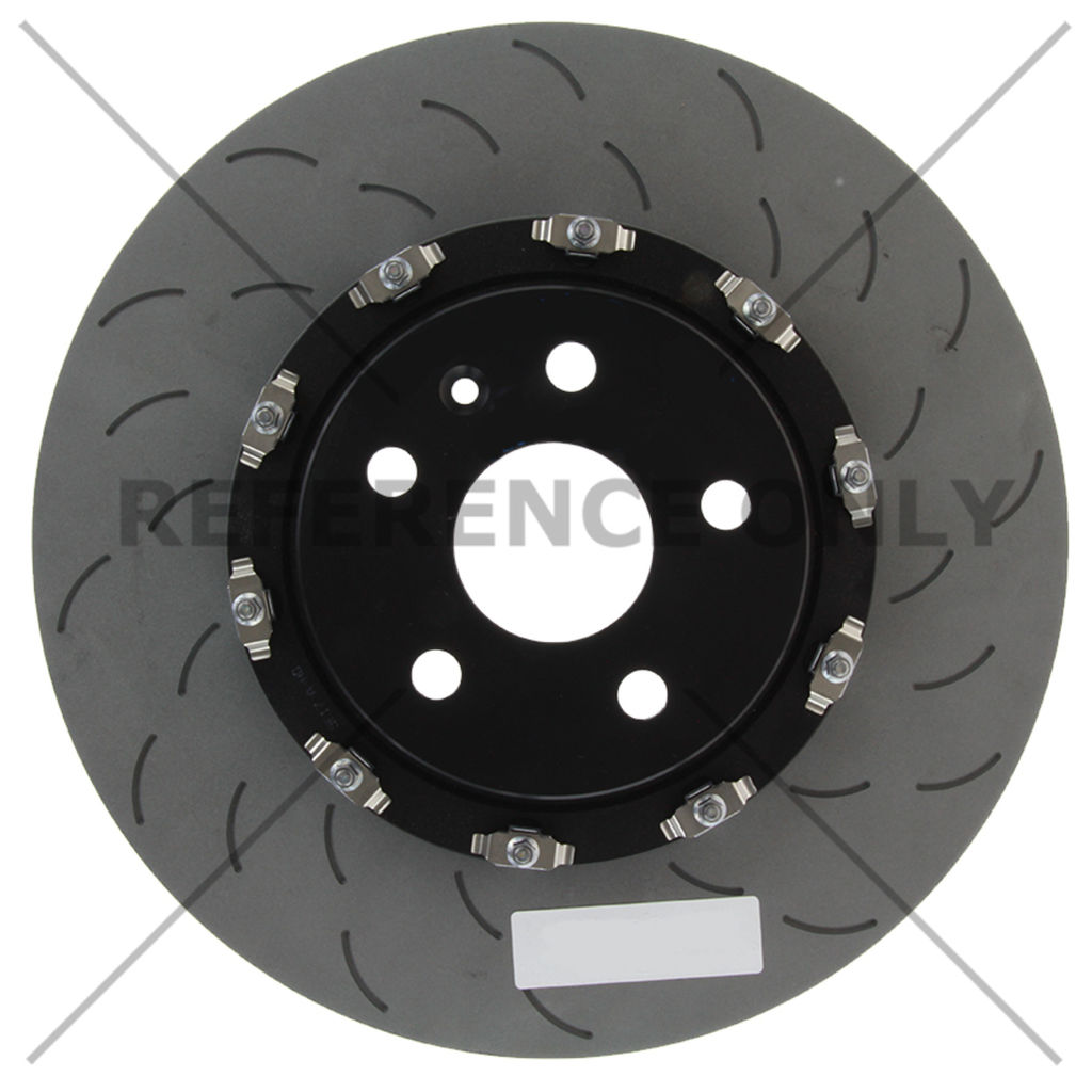 Centric 126.62165 - Premium OE Style Slotted Disc Brake Rotor