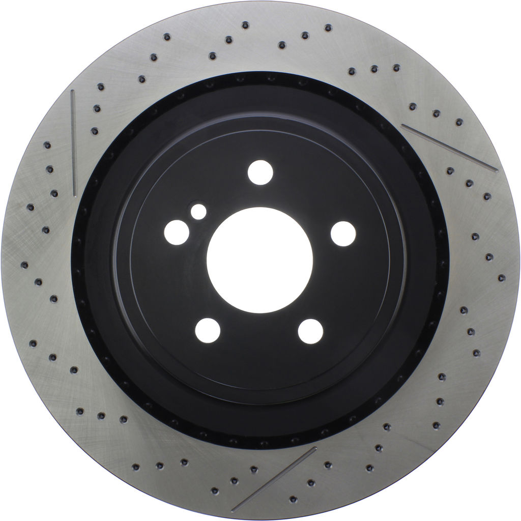 Premium OE Style Drilled and Slotted Disc Brake Rotor