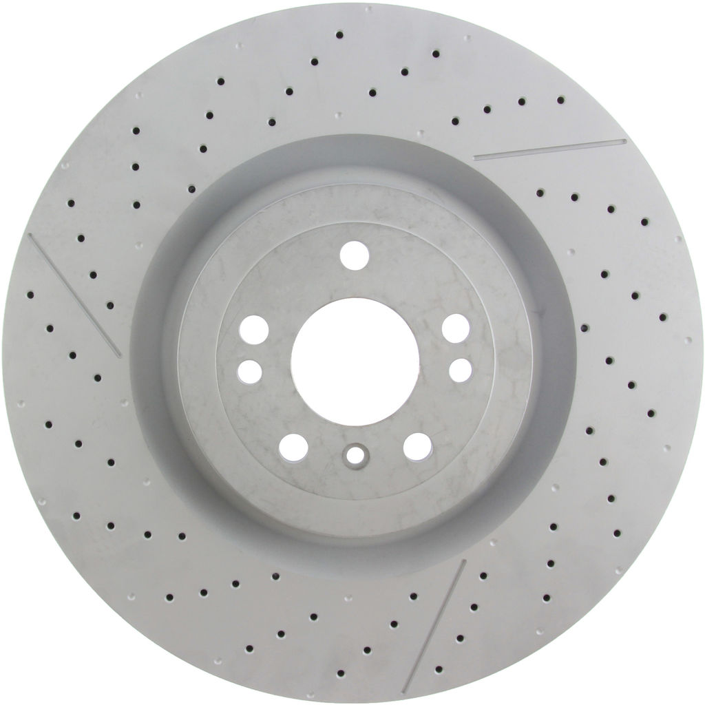 Premium OE Design Disc Brake Rotor, Drilled and Slotted