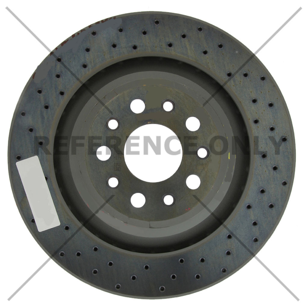 Premium OE Style Drilled Disc Brake Rotor