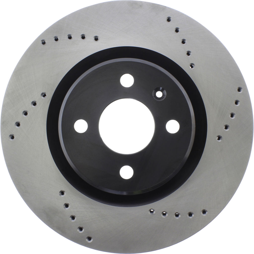 Centric 128.23000 - Premium OE Design Disc Brake Rotor, Drilled