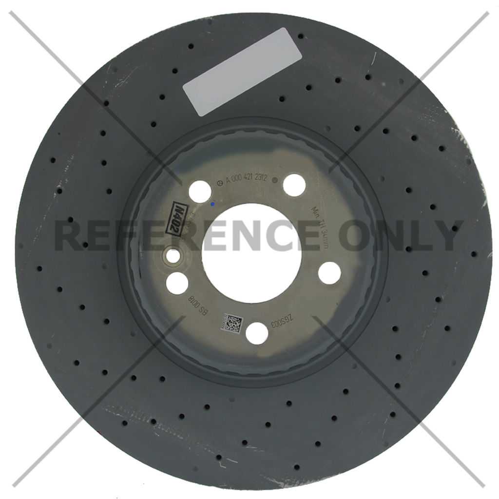 Premium OE Design Disc Brake Rotor, Drilled