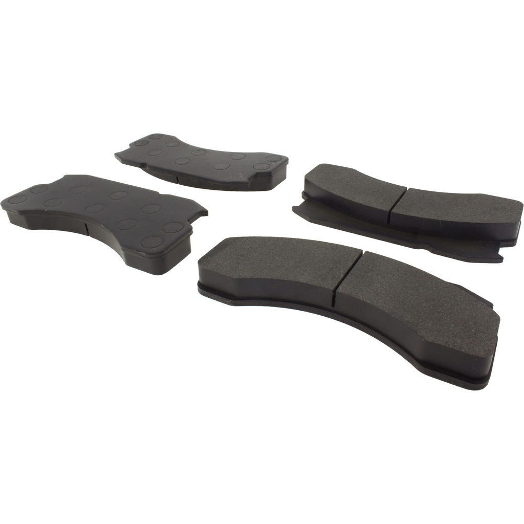 Centric 300.02360 - Premium Semi-Metallic Disc Brake Pad, with Shims, 2-Wheel Set
