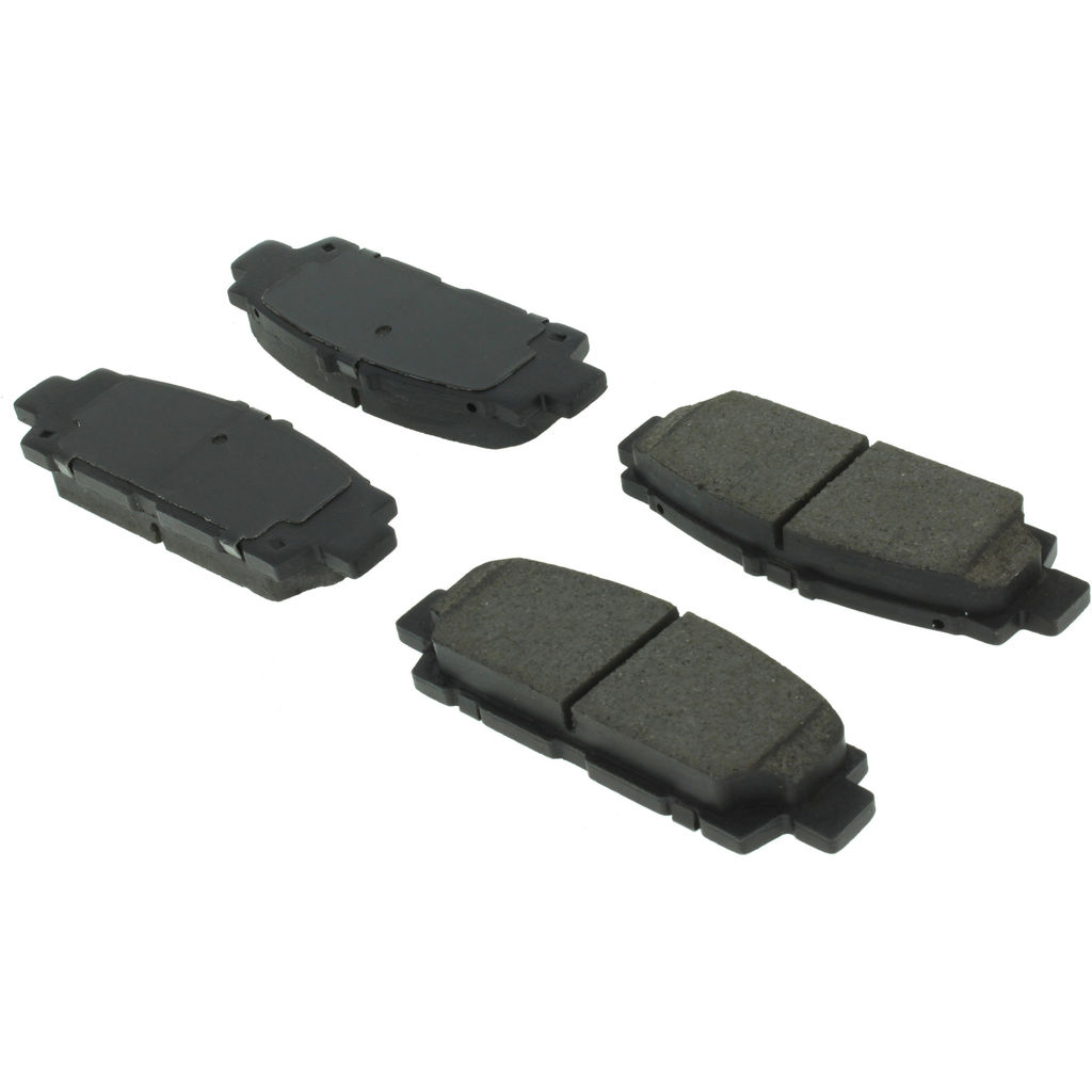 Premium Semi-Metallic Disc Brake Pad, with Shims and Hardware, 2-Wheel Set