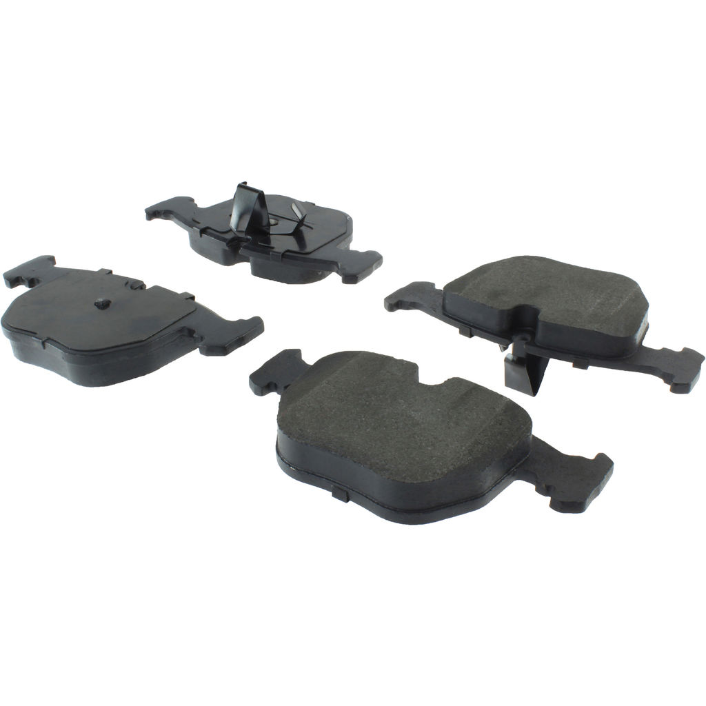 Premium Semi-Metallic Disc Brake Pad, with Shims and Hardware, 2-Wheel Set