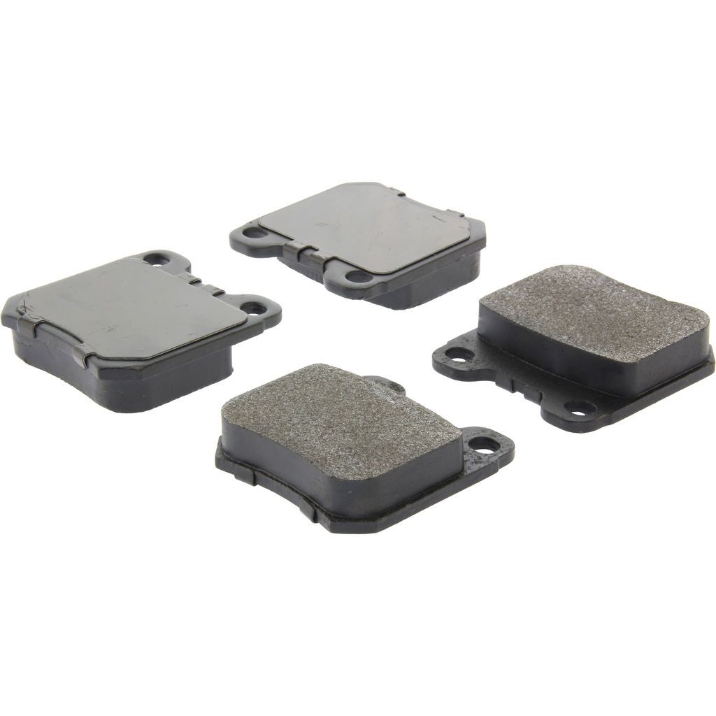 Premium Semi-Metallic Disc Brake Pad, with Shims and Hardware, 2-Wheel Set