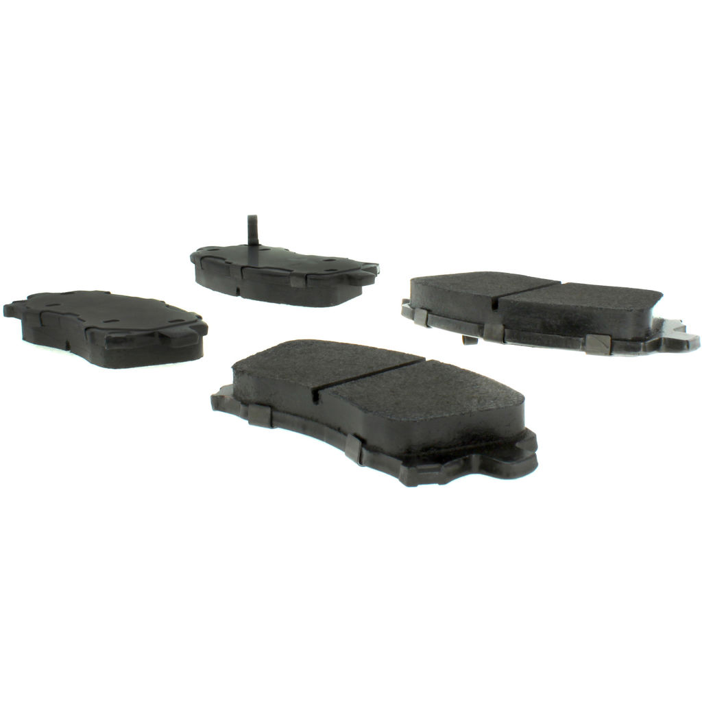 Premium Semi-Metallic Disc Brake Pad, with Shims and Hardware, 2-Wheel Set