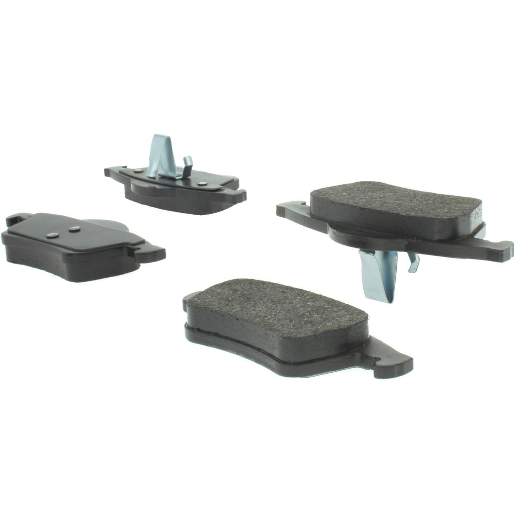 Premium Semi-Metallic Disc Brake Pad, with Shims and Hardware, 2-Wheel Set