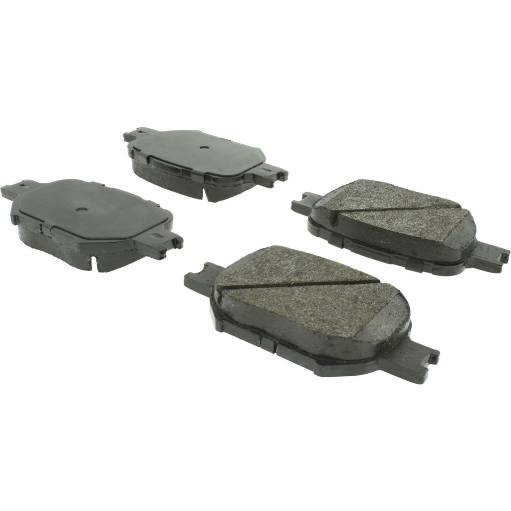 Premium Semi-Metallic Disc Brake Pad, with Shims and Hardware, 2-Wheel Set