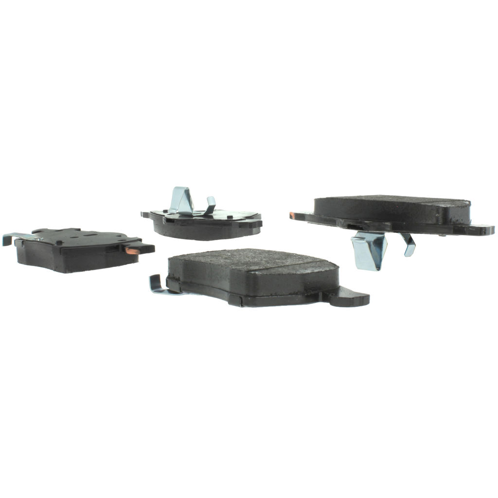 Premium Semi-Metallic Disc Brake Pad, with Shims and Hardware, 2-Wheel Set
