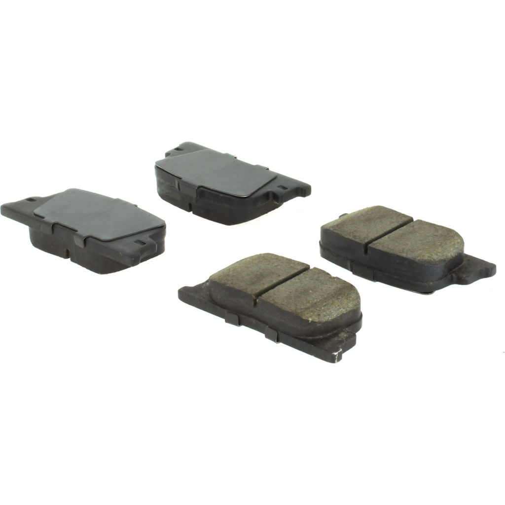 Premium Semi-Metallic Disc Brake Pad, with Shims and Hardware, 2-Wheel Set
