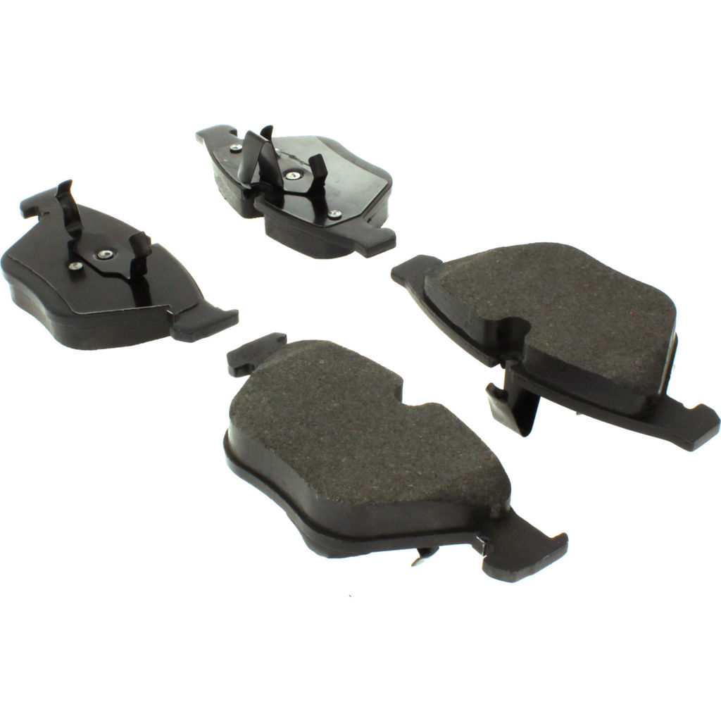 Premium Semi-Metallic Disc Brake Pad, with Shims and Hardware, 2-Wheel Set