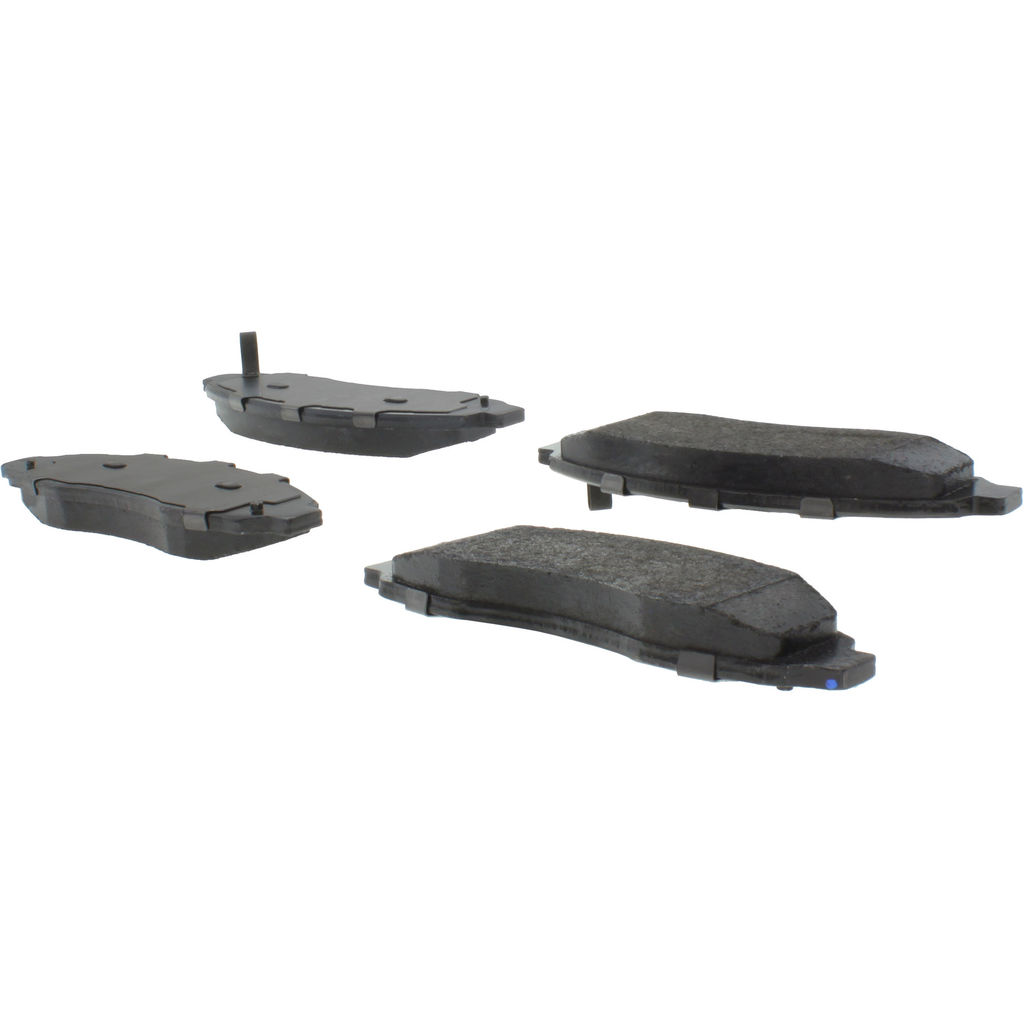 Premium Semi-Metallic Disc Brake Pad, with Shims and Hardware, 2-Wheel Set
