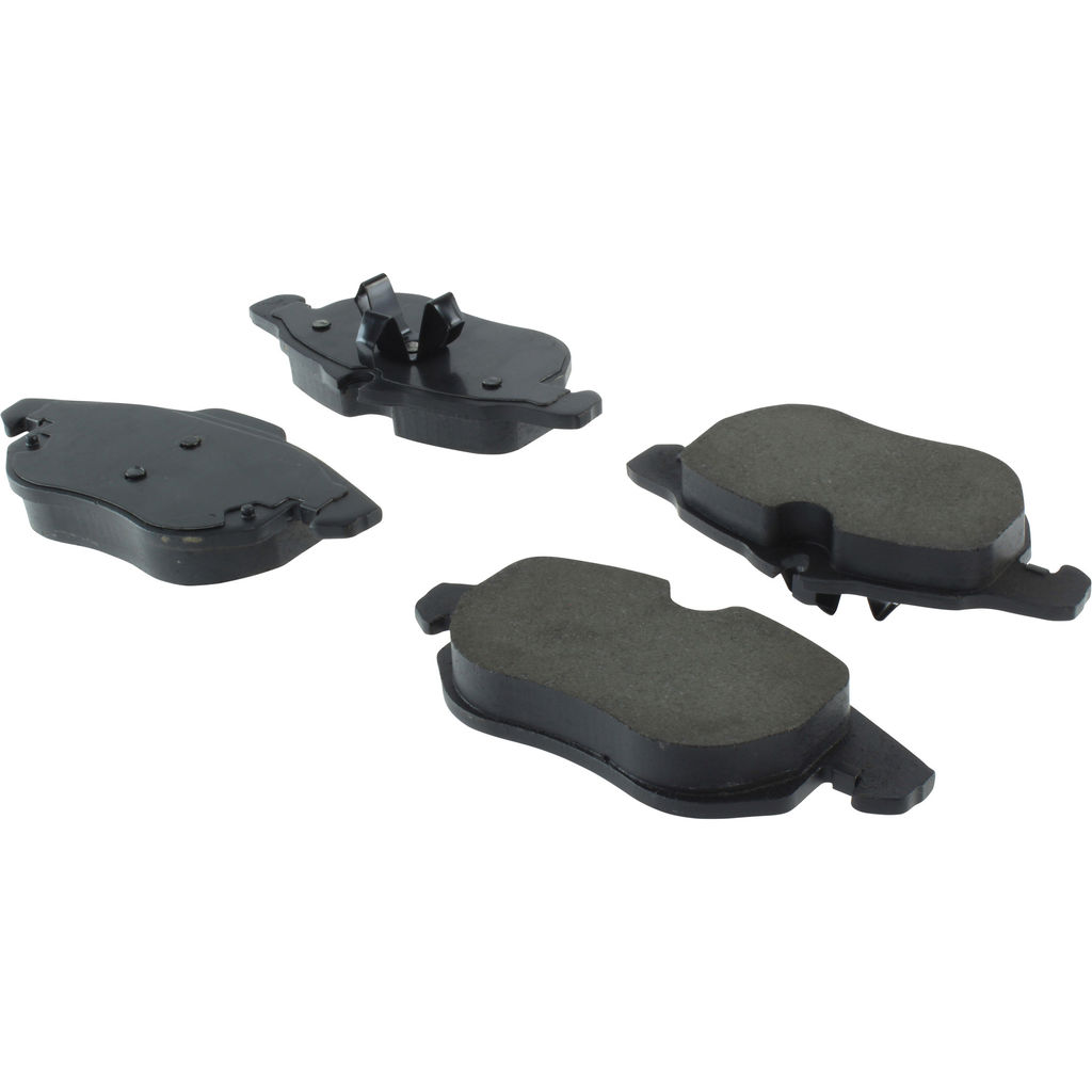 Premium Semi-Metallic Disc Brake Pad, with Shims and Hardware, 2-Wheel Set