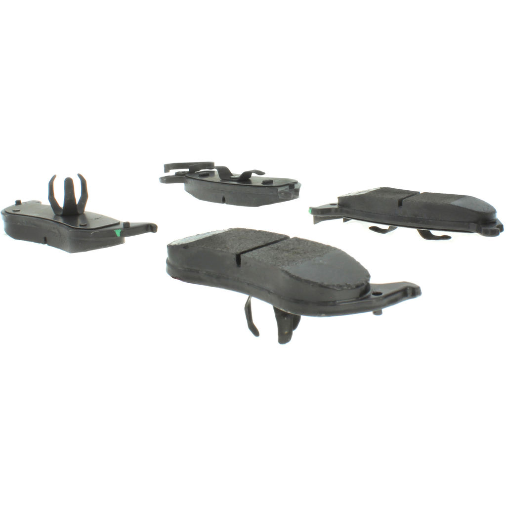 Premium Semi-Metallic Disc Brake Pad, with Shims and Hardware, 2-Wheel Set