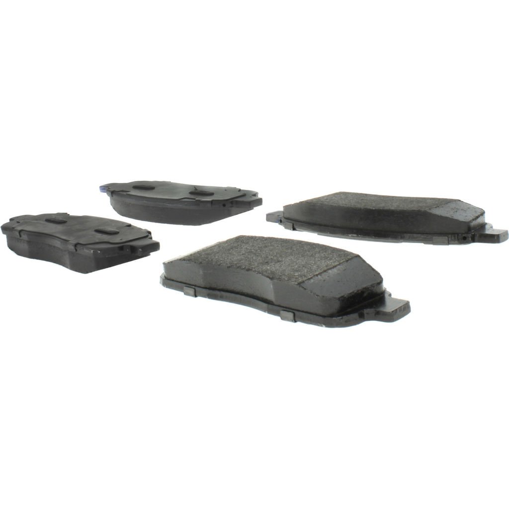 Premium Semi-Metallic Disc Brake Pad, with Shims and Hardware, 2-Wheel Set