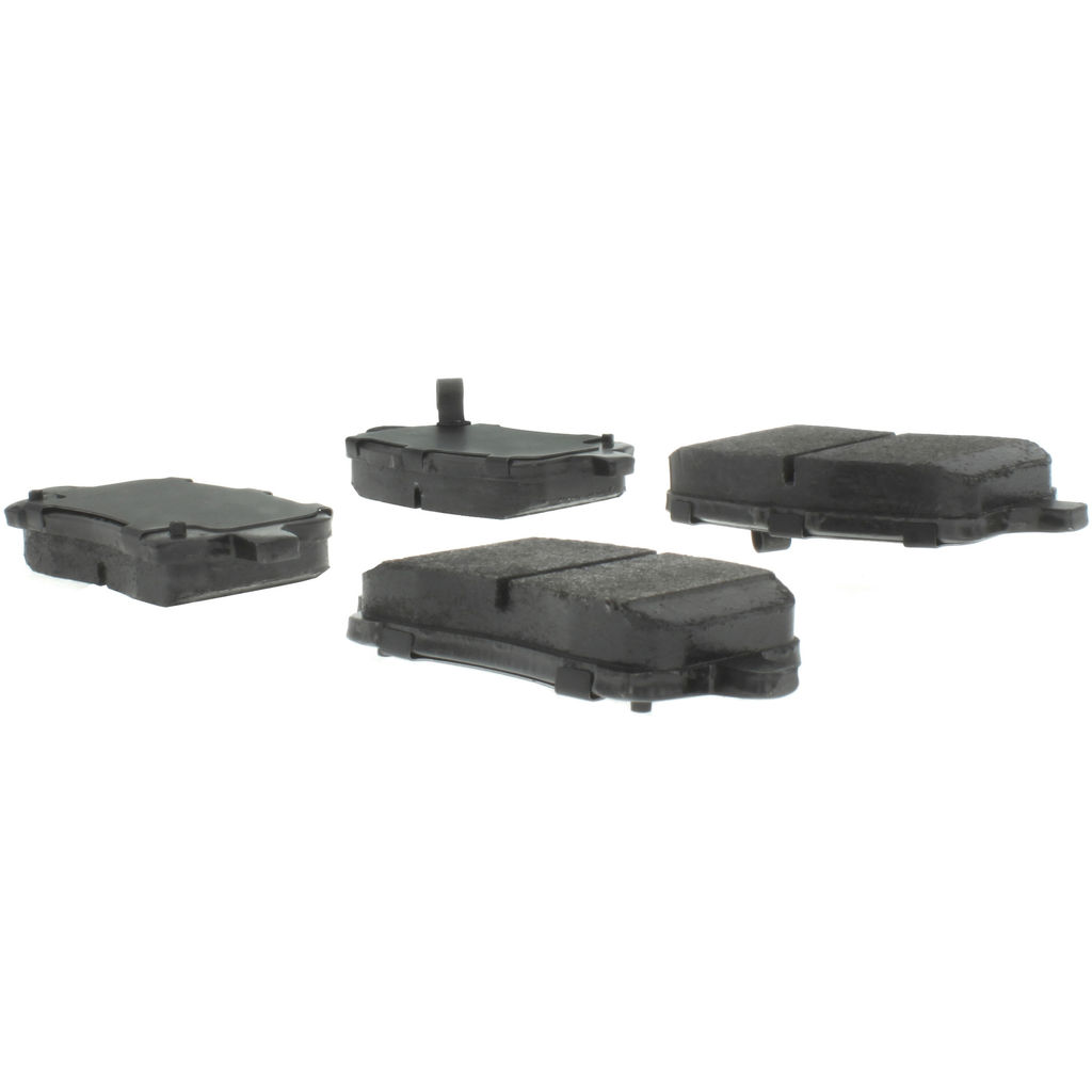 Premium Semi-Metallic Disc Brake Pad, with Shims and Hardware, 2-Wheel Set