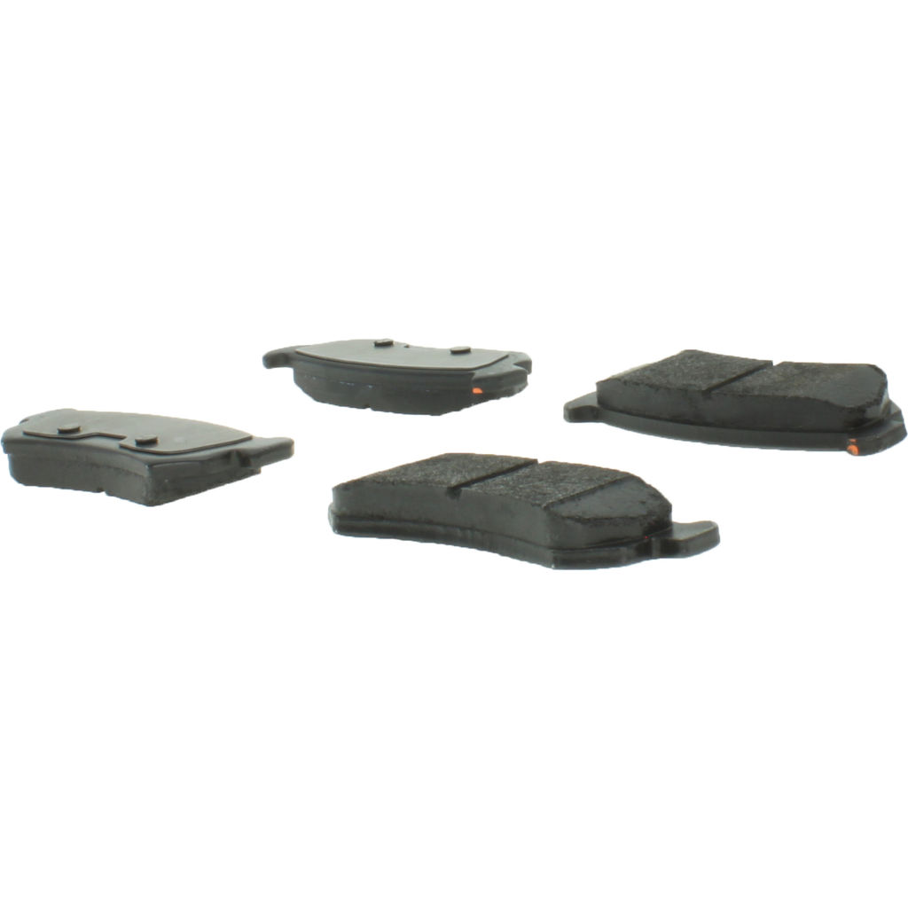 Premium Semi-Metallic Disc Brake Pad, with Shims and Hardware, 2-Wheel Set