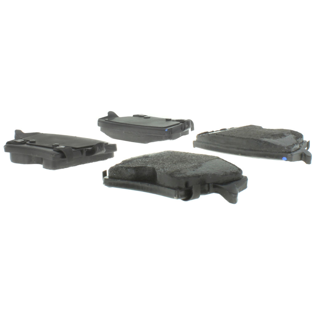 Premium Semi-Metallic Disc Brake Pad, with Shims and Hardware, 2-Wheel Set