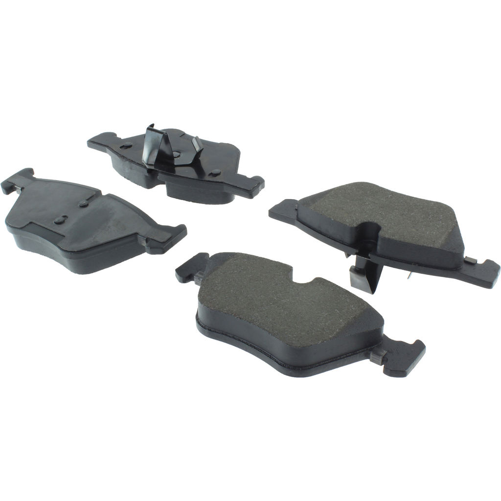 Premium Semi-Metallic Disc Brake Pad, with Shims and Hardware, 2-Wheel Set