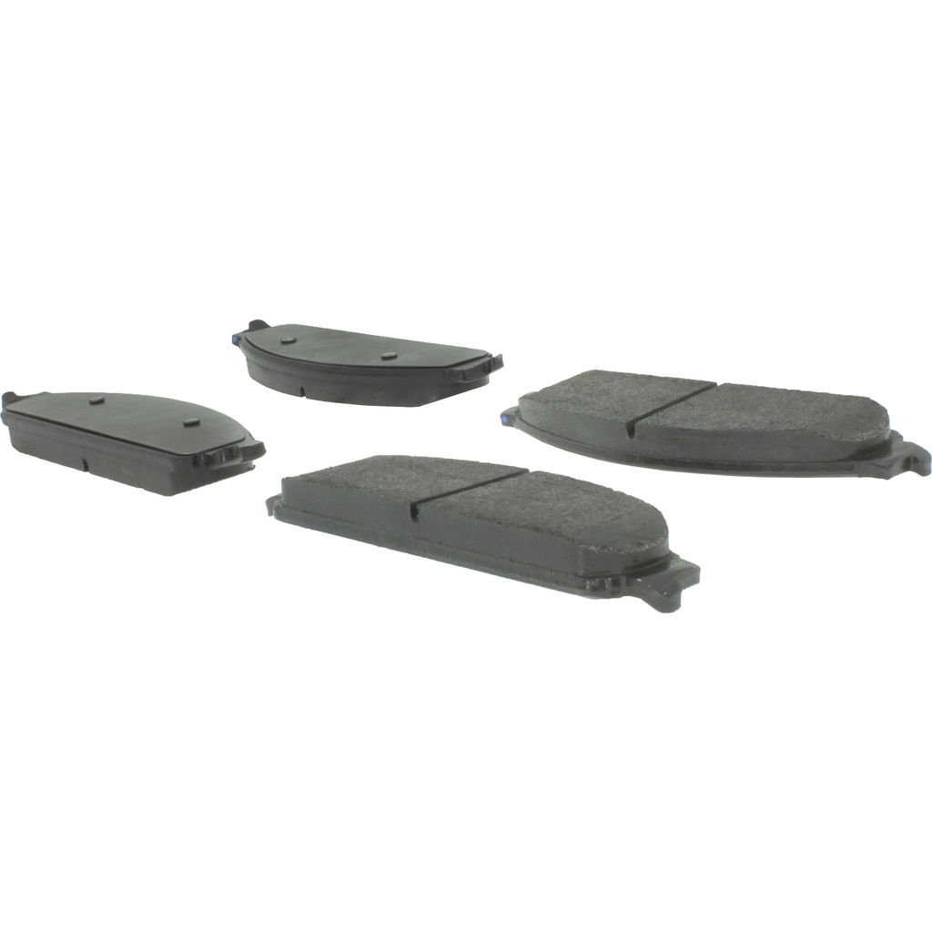 Premium Semi-Metallic Disc Brake Pad, with Shims and Hardware, 2-Wheel Set