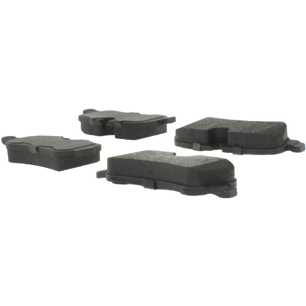 Premium Semi-Metallic Disc Brake Pad, with Shims and Hardware, 2-Wheel Set