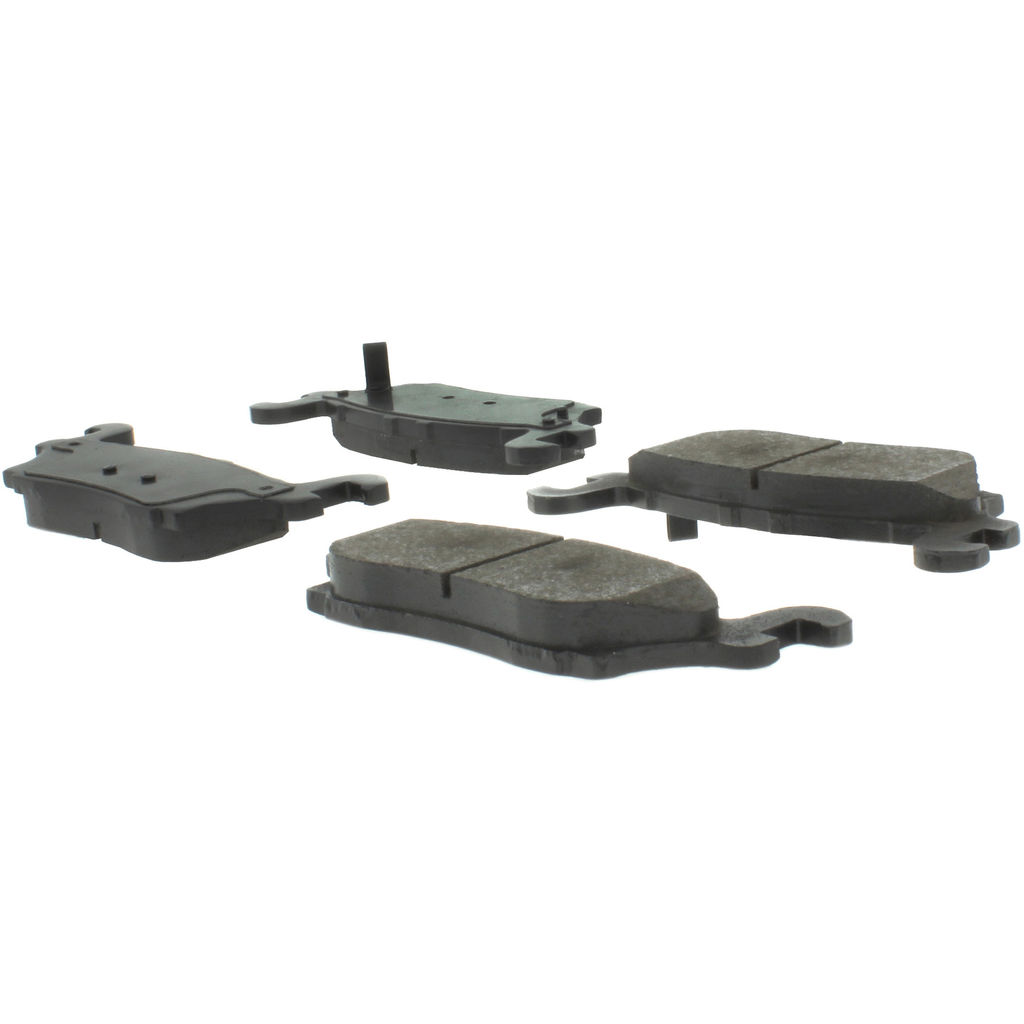 Premium Semi-Metallic Disc Brake Pad, with Shims and Hardware, 2-Wheel Set