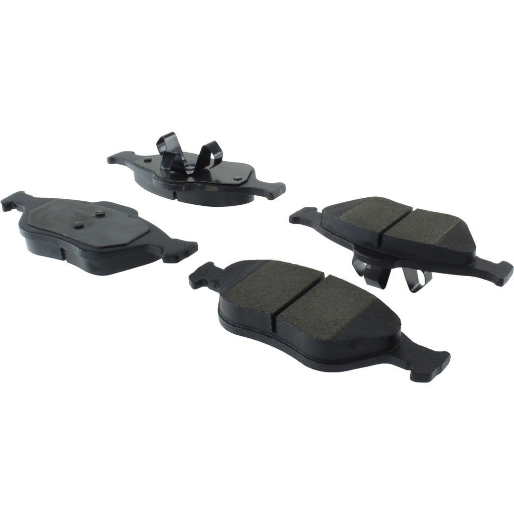 Premium Semi-Metallic Disc Brake Pad, with Shims, 2-Wheel Set