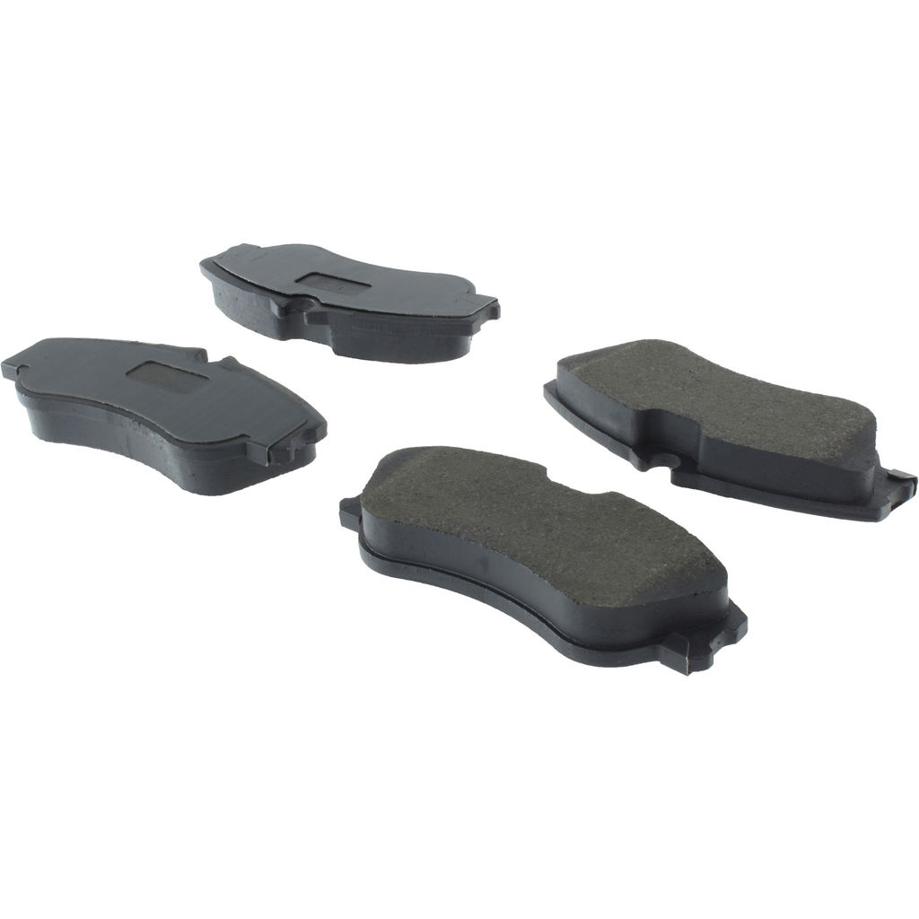 Premium Semi-Metallic Disc Brake Pad, with Shims, 2-Wheel Set