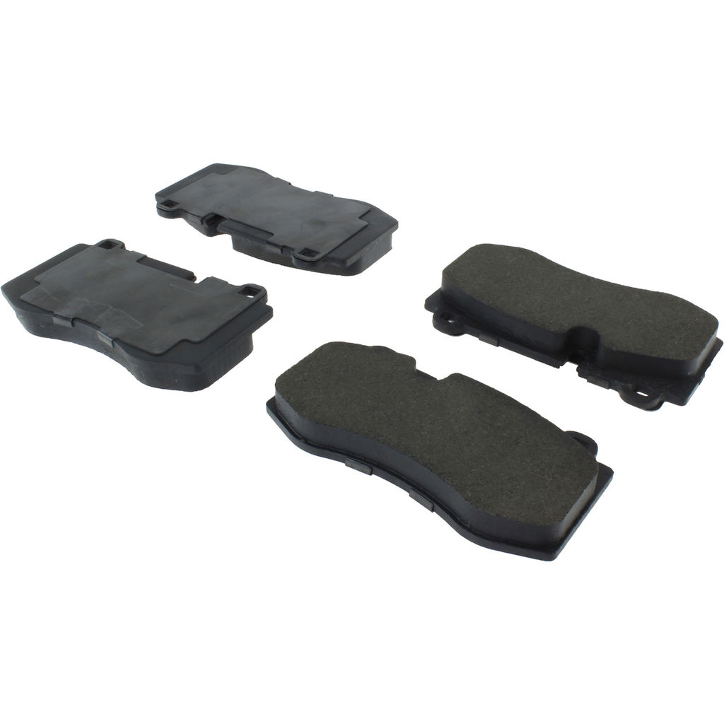 Premium Semi-Metallic Disc Brake Pad, with Shims and Hardware, 2-Wheel Set