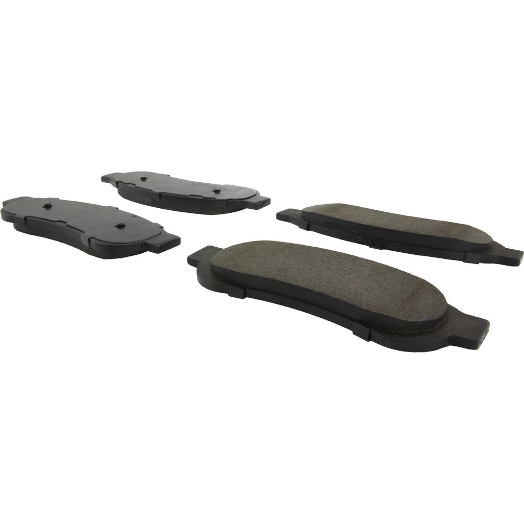 Premium Semi-Metallic Disc Brake Pad, with Shims and Hardware, 2-Wheel Set