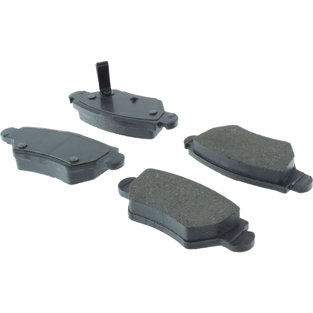 Premium Semi-Metallic Disc Brake Pad, with Shims, 2-Wheel Set