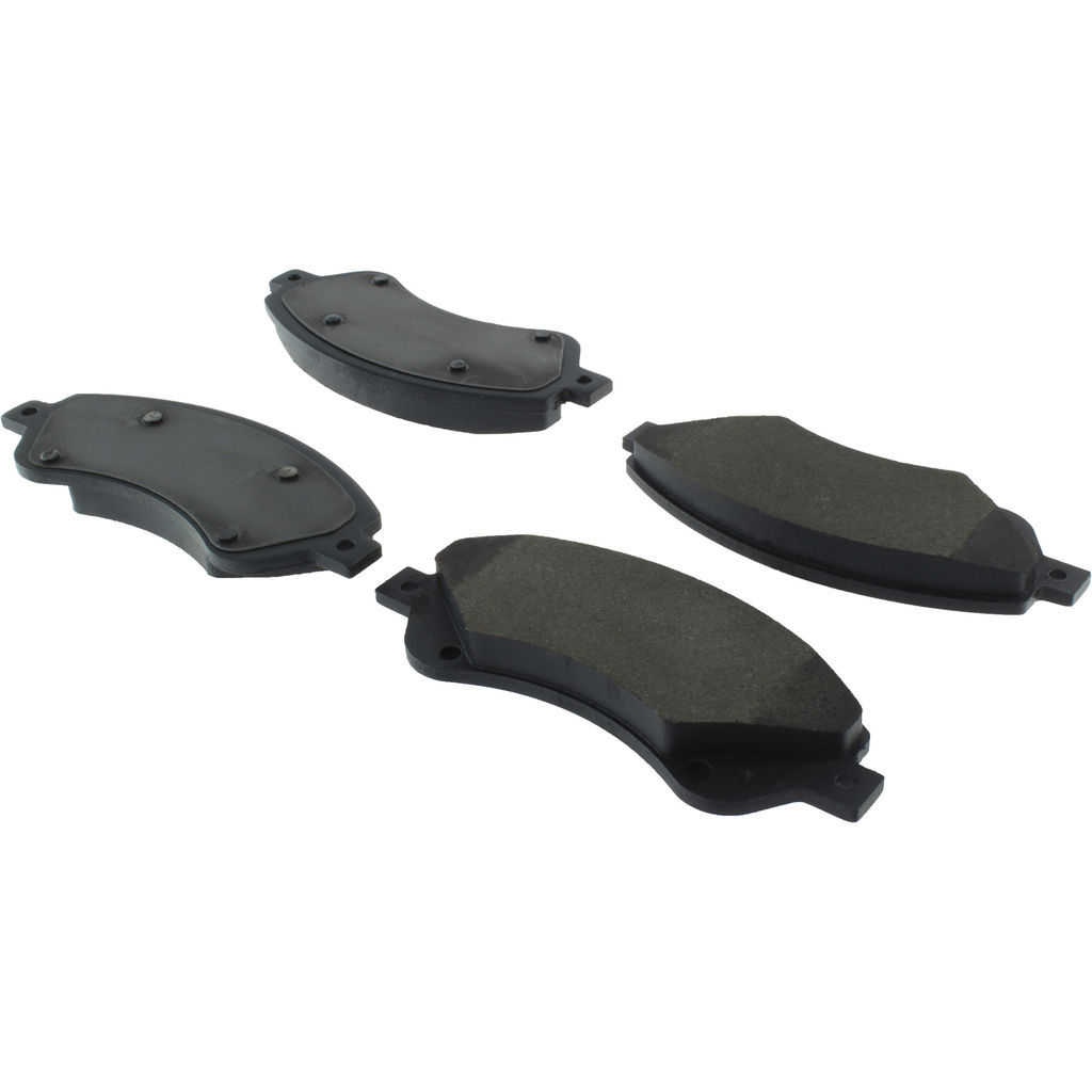 Premium Semi-Metallic Disc Brake Pad, with Shims, 2-Wheel Set