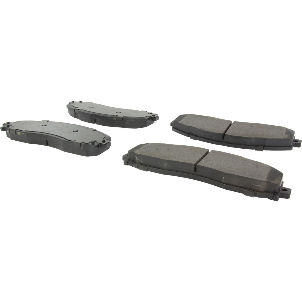 Premium Semi-Metallic Disc Brake Pad, with Shims and Hardware, 2-Wheel Set
