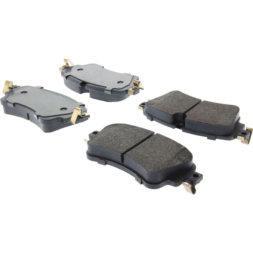 Premium Semi-Metallic Disc Brake Pad, with Shims, 2-Wheel Set