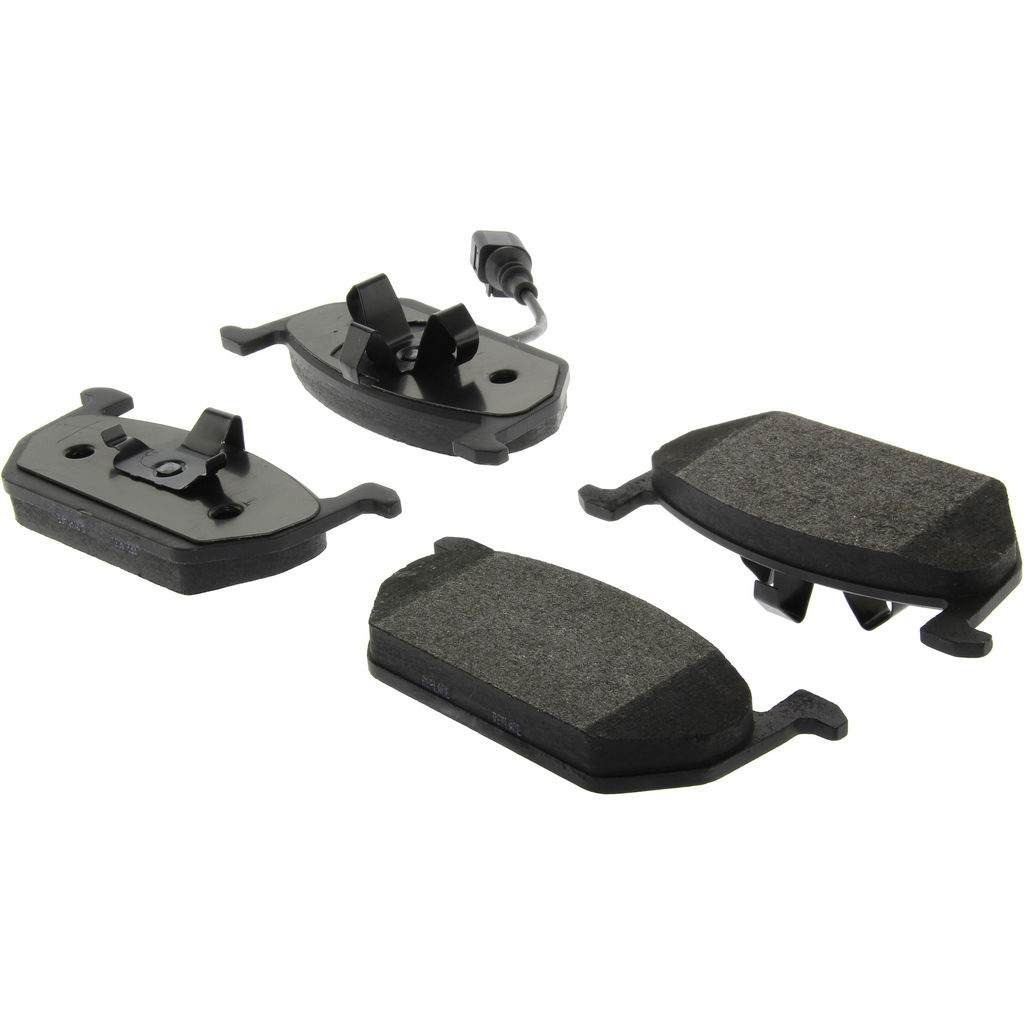 Premium Semi-Metallic Disc Brake Pad, with Shims, 2-Wheel Set
