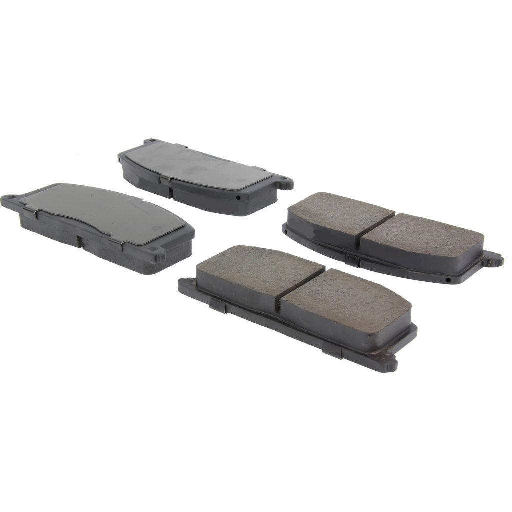 Premium Ceramic Disc Brake Pad, with Shims and Hardware, 2-Wheel Set