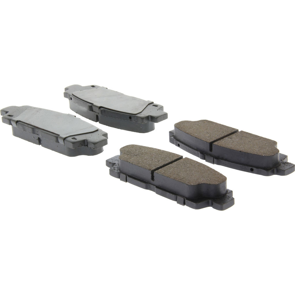 Premium Ceramic Disc Brake Pad, with Shims and Hardware, 2-Wheel Set
