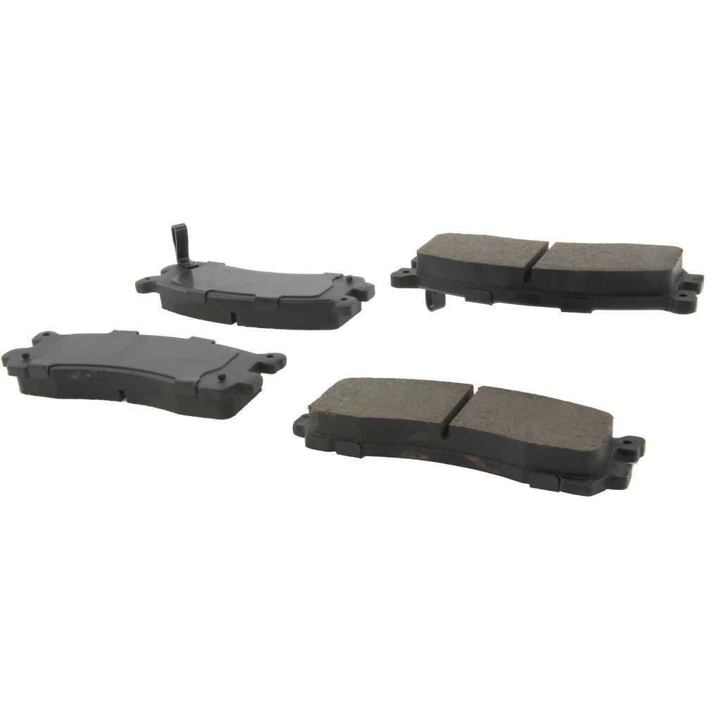Disc Brake Pad Set-Premium Ceramic Pads with Shims Rear Centric 301.18480