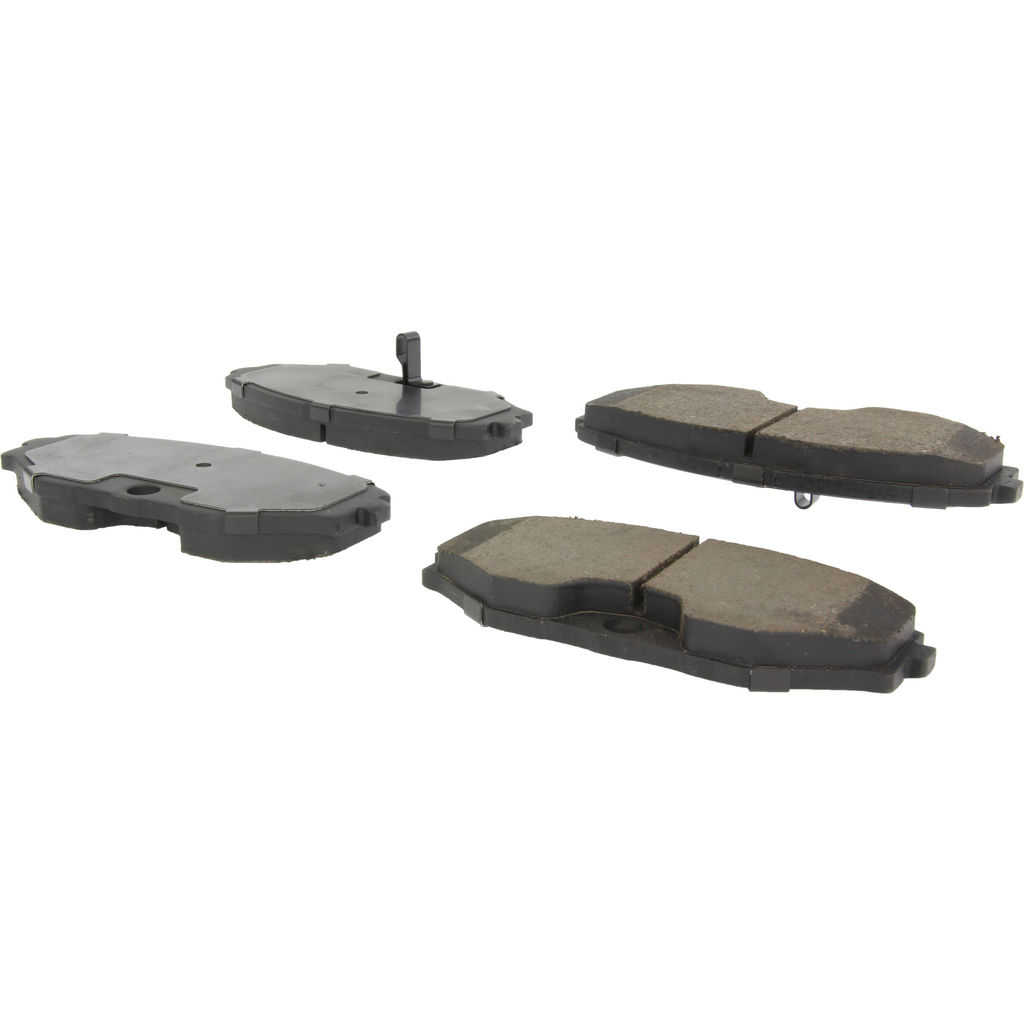Premium Ceramic Disc Brake Pad, with Shims, 2-Wheel Set