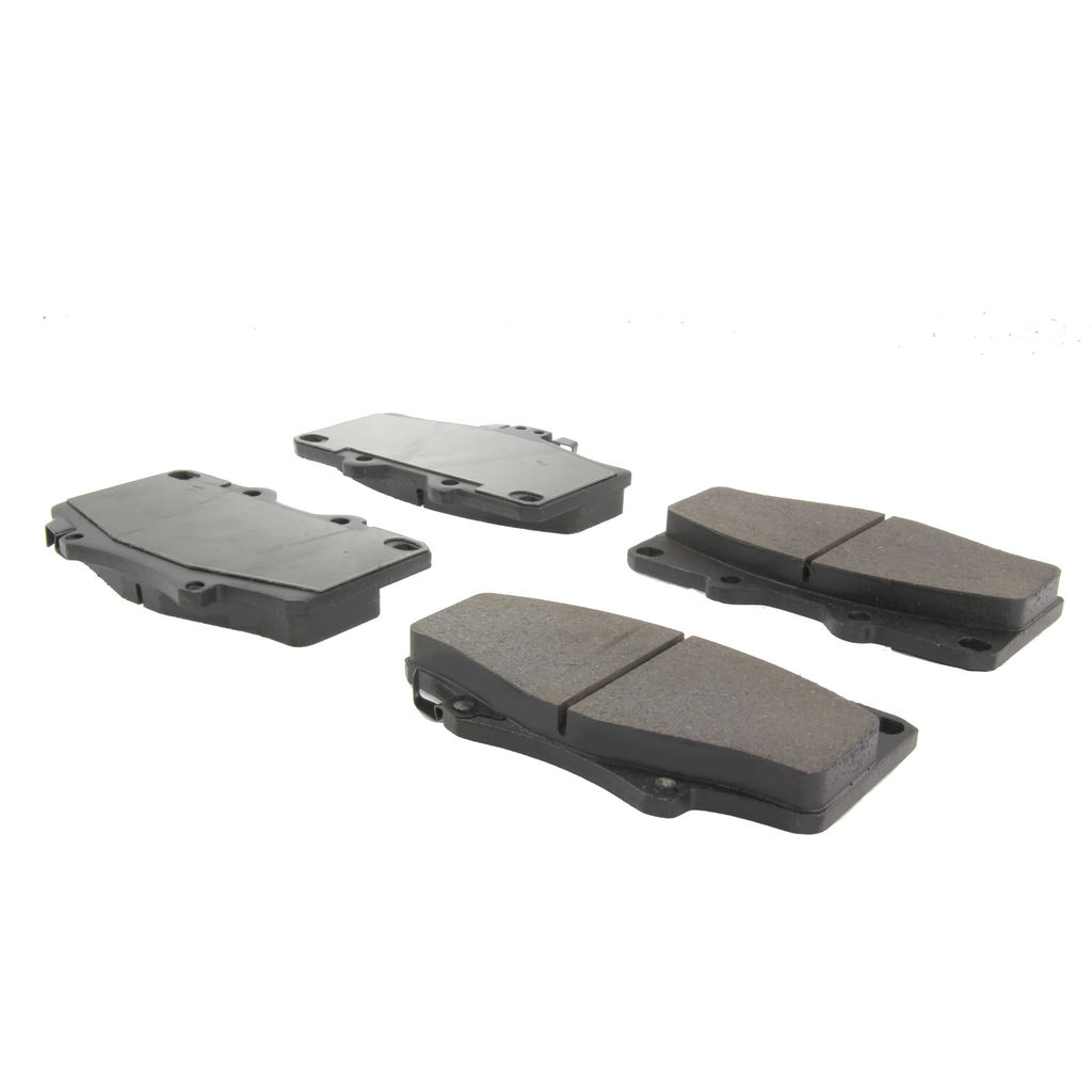 Premium Ceramic Disc Brake Pad, with Shims and Hardware, 2-Wheel Set