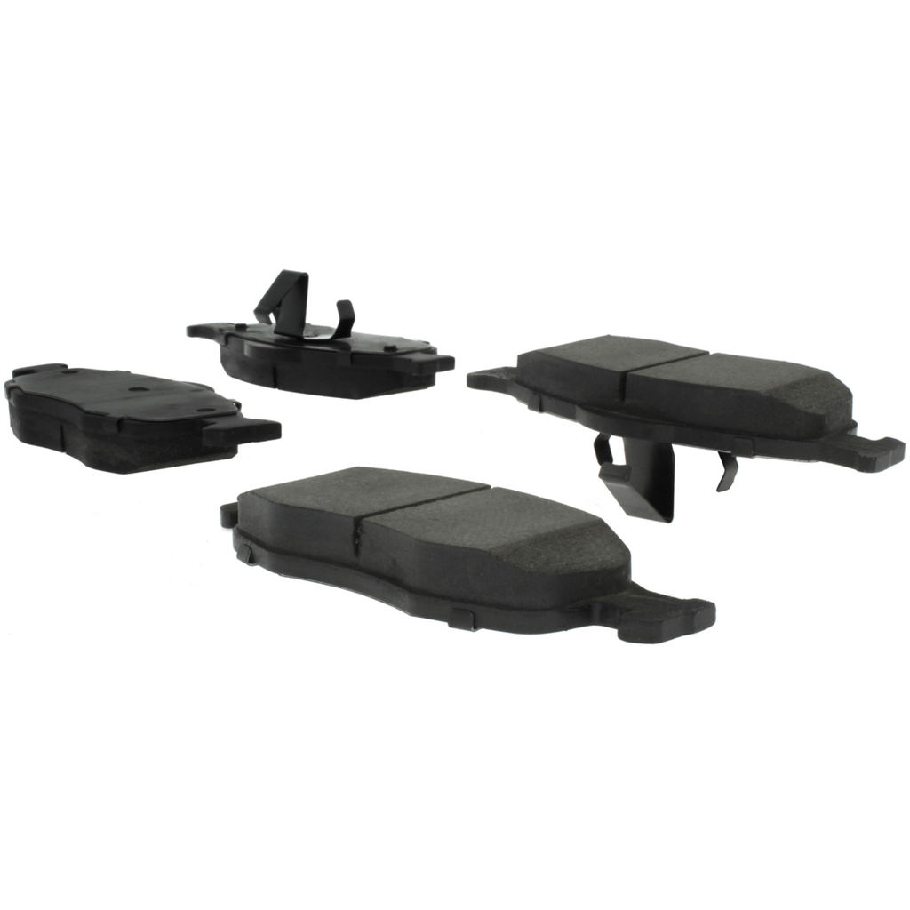 Premium Ceramic Disc Brake Pad, with Shims and Hardware, 2-Wheel Set