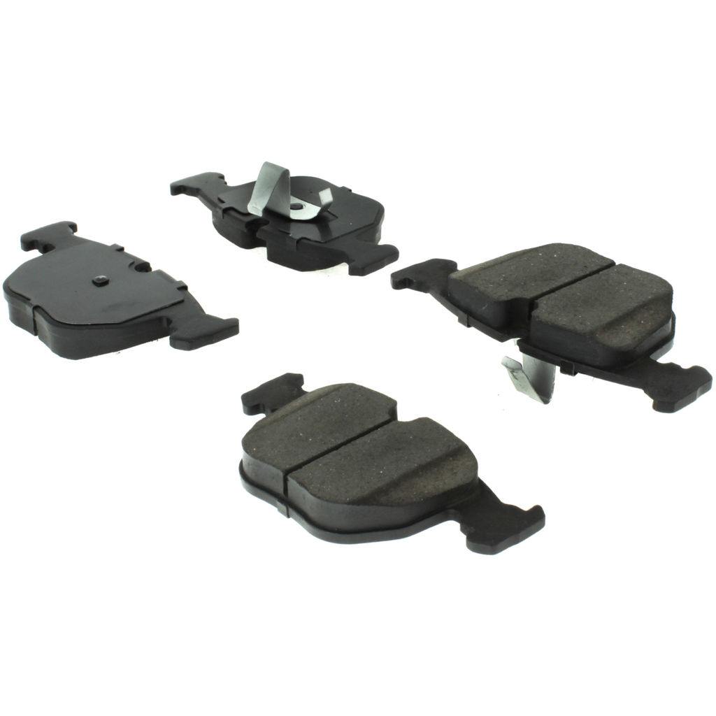 Premium Ceramic Disc Brake Pad, with Shims and Hardware, 2-Wheel Set