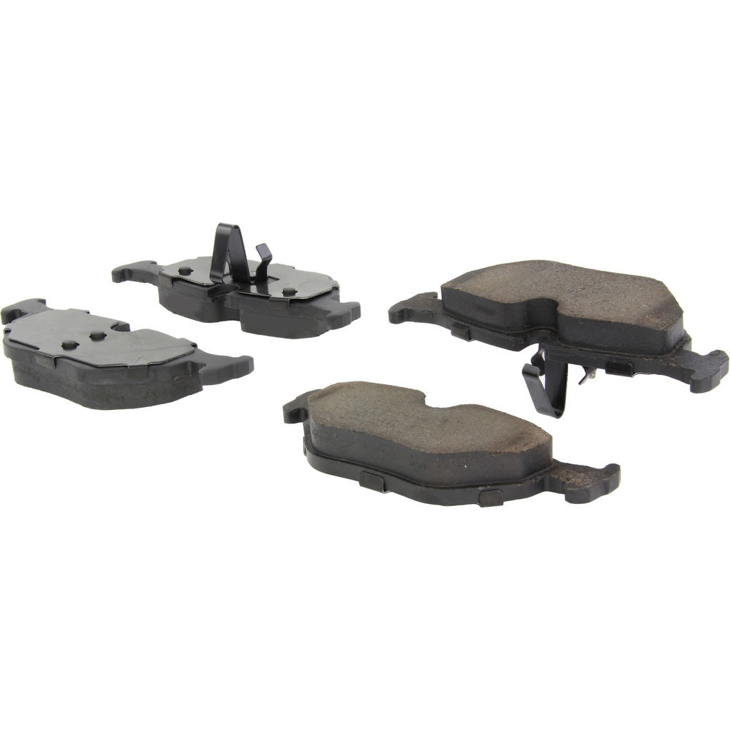 Premium Ceramic Disc Brake Pad, with Shims and Hardware, 2-Wheel Set