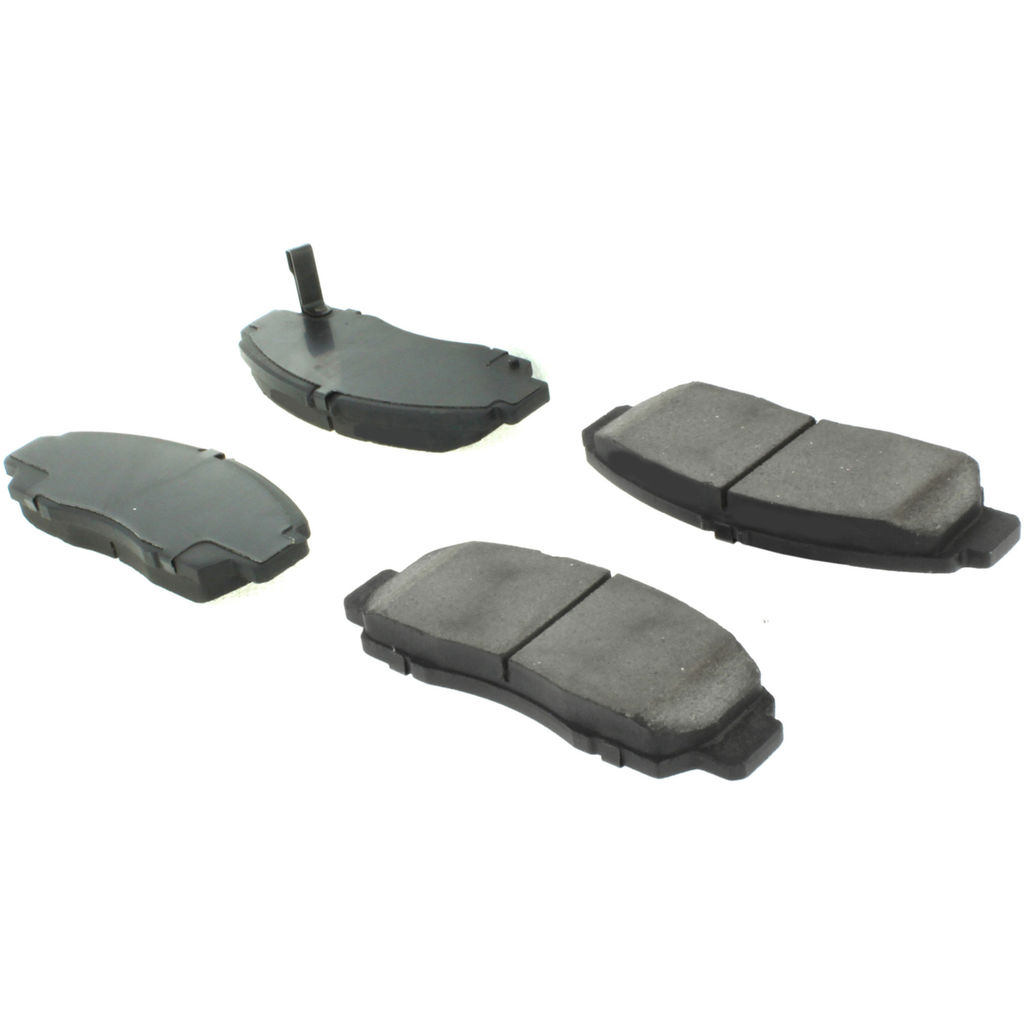 Premium Ceramic Disc Brake Pad, with Shims and Hardware, 2-Wheel Set