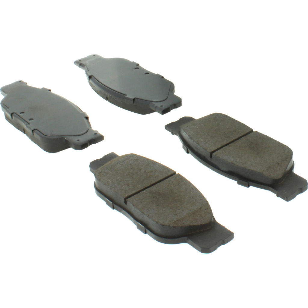 Premium Ceramic Disc Brake Pad, with Shims and Hardware, 2-Wheel Set
